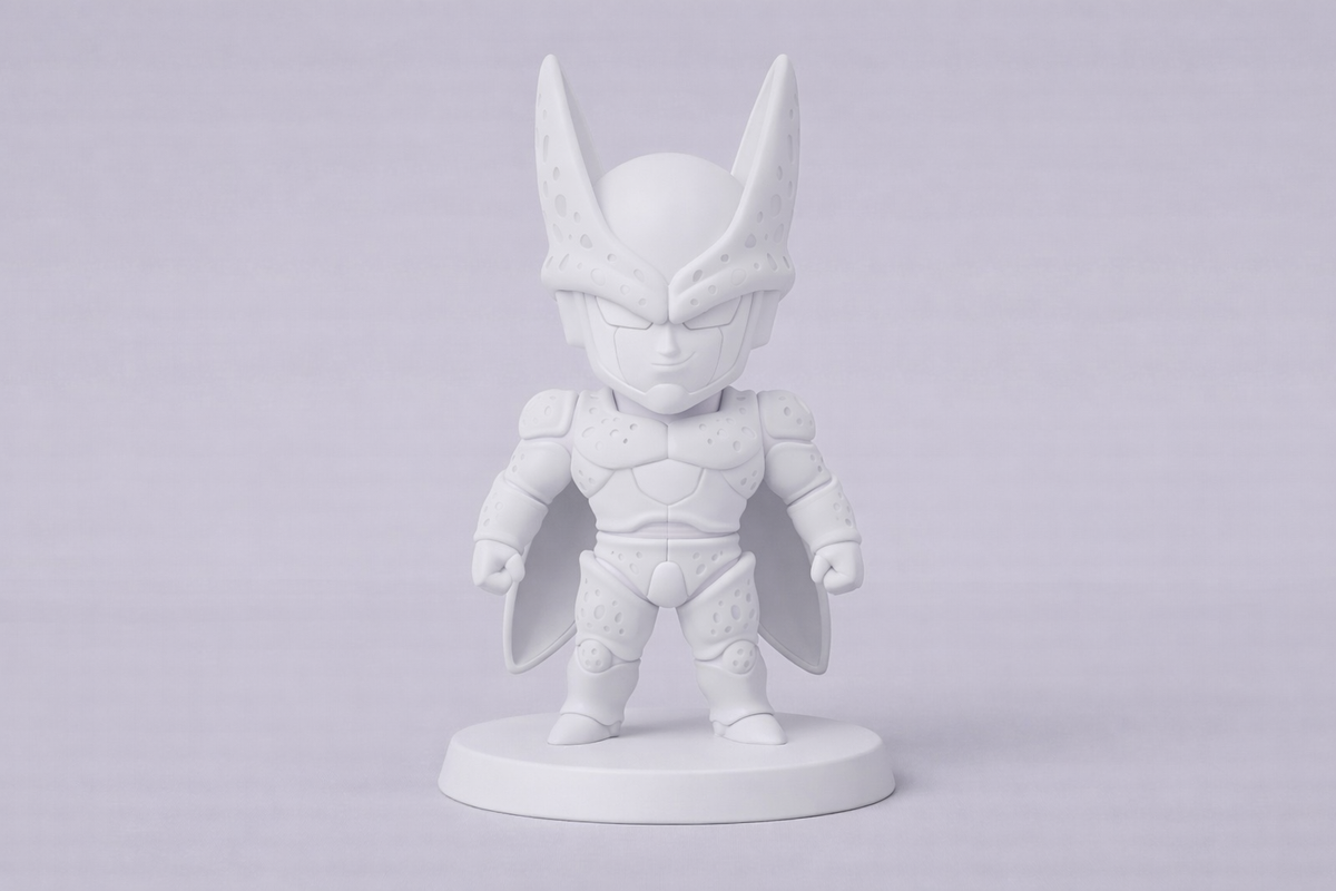 Cell Toon Figurine