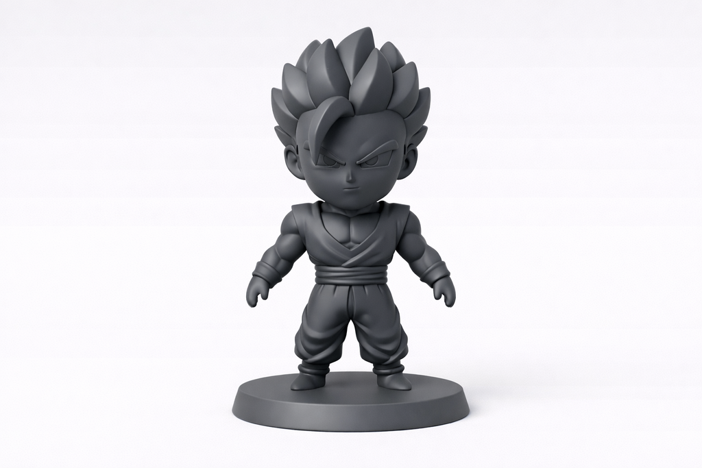 Saiyan Gohan Toon Figurine