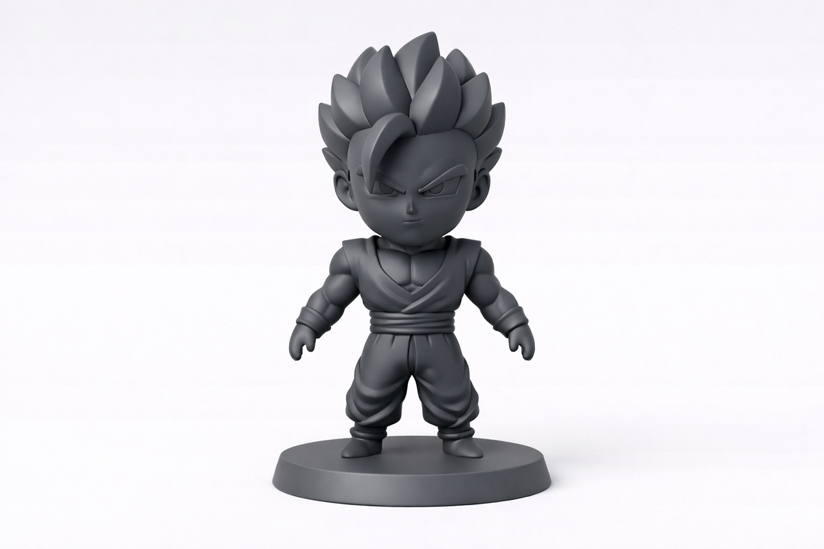 Saiyan Gohan Toon Figurine