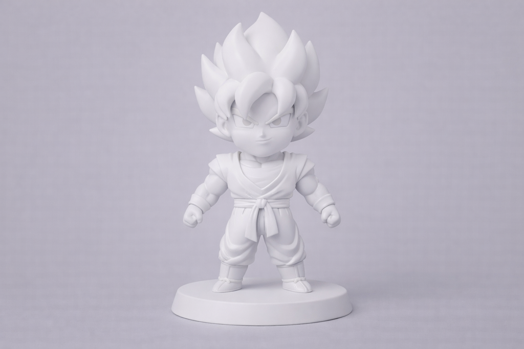 Saiyan Goku Toon Figurine